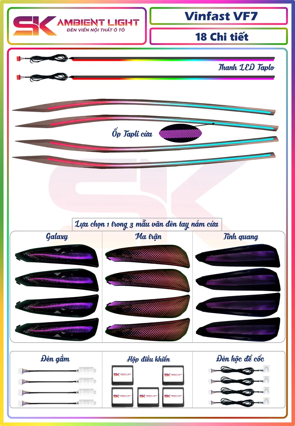 VF7 - 18 chi tiết